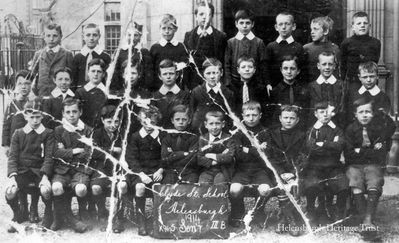 1914 Clyde Street School
A damaged but interesting image of Class 3B at Clyde Street School in 1914, eleven years after the school â€” designed by Alexander Nisbet Paterson â€” opened.
