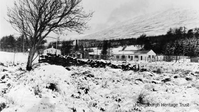 AHBRE Glen Fruin
A wintery image of the Admiralty Hydro Ballistic Research Establishment in Glen Fruin used on the cover of a calendar for 1978 produced by the photographic staff at the establishment. A copy of the calendar was donated to the Heritage Trust by Jock Troup.
