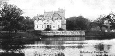 Cameron House
Cameron House at Duck Bay, Loch Lomond, before it became a luxury hotel. It was the family home of Patrick Telfer Smollett and his wife Gina, surrounded by 25 acres of gardens which for some years he operated as a Bear Park before he sold the property in 1986. The 18th century baronial mansion â€” for a time the home of 18th century novelist and poet Tobias Smollett â€” was steeped in Scottish history, and contained many unique and unusual collections. Image circa 1906.
