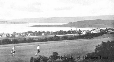 Course with a view
This old picture shows the outstanding view over the Clyde and the Gareloch from the final holes of Helensburgh Golf Club. Image date unknown.
