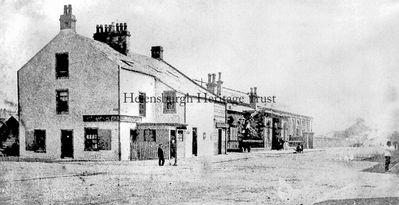Early Helensburgh Station
An 1875 picture of Helensburgh Station in East Princes Street, built in 1856, which came into use when the railway reached Helensburgh in 1858. On the left is the Municipal Buildings.
