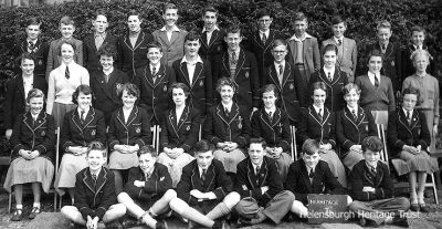 Hermitage class
Class 2B at Hermitage School, circa 1956. More details would be welcomed. Image supplied by Iain D.McAulay.
