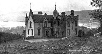 Invergare, Rhu
An old image of Invergare, Rhu, originally named Rowaleyn, which was built in 1855 to the design of architect James Smith, father of Madeleine Smith, the socialite later accused of murder, to be his family's summer home. James Smith designed, among other famous buildings, the Victoria Baths in West Nile Street (1837), the Collegiate School, Garnethill (1840), the McClellan Galleries (1855), and Bellahouston Church (1863), all in Glasgow, and Stirling Library (1863). Image date unknown.
