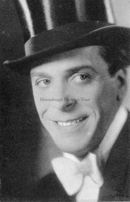 Jack Buchanan
Helensburgh-born Jack Buchanan (1891-1957), a major UK musical comedy, revue and film star, choreographer, director, producer and manager, who was much associated with top hats and tails, in Paramount Studio publicity picture.
