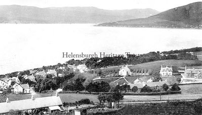 Above Kilcreggan
An early 1900s photo from above Kilcreggan looking across the Firth of Clyde. It was published by Gordon, Merchant, Cove.
