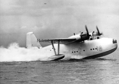Lerwick flying boat
A Lerwick flying boat from the Second World War. These aircraft were tested and modified by the Marine Aircraft Experimental Establishment based at Rhu Hangars from 1939-45.
