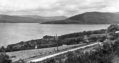 Loch Long
A view of Loch Long from above Kilcreggan. Image circa 1960.
