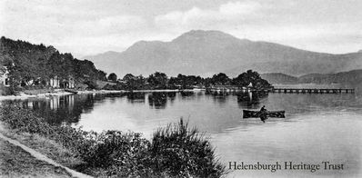 Luss Bay
A traditional view of Luss Bay and pier, with Ben Lomond beyond, circa 1902.
