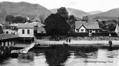 Luss from pier
An old photo of Luss from the village pier. Image date unknown.
