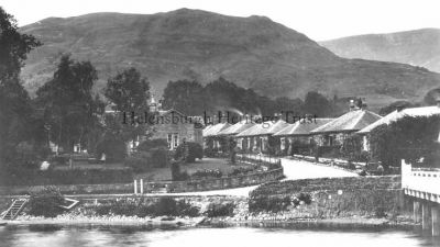 Luss village
View of the main street from the pier, circa 1932.
