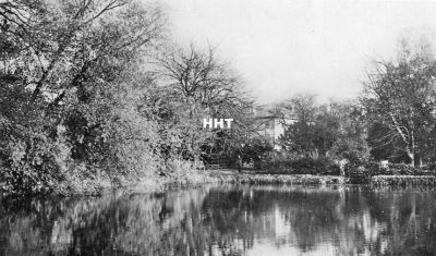 Malig Mill dam
A rare image of the lade and dam for the Malig Mill in Hermitage Park, situated roughly where Hermitage Bowling Club and the tennis court are now, and in the distance is Hermitage House. The mill, a corn mill thought to have been in operation from the early 1700s, was at the rear of the Victoria Halls, and was demolished early in the 1920s. Image, date unknown, by courtesy of Jim Chestnut. 
