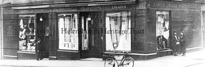 G.Arthur McInnes Ltd.
An early view of G.Arthur McInnes, Drapers, 77-81 Sinclair Street, Helensburgh. The shop opened on February 15 1929 on the site previously occupied by grocer R.M.Clyde, six years after Robertâ€™s daughter Jean married George Arthur McInnes on January 3 1923. George died in 1937, but Jean carried on until her death in 1941. Her daughter Isobel â€” better known as Belle and wife of Waldies garage boss and town councillor George Aitkenhead â€” ran the business for many years with the aid of manager Duncan Ralph.
