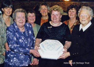 Millig SWRI celebrates
Members of Helensburgh's Millig SWRI branch celebrated their 25th anniversary with a dinner in the Commodore Hotel on November 13 2001. In front are Myra Taylor, president Betty Tulloch, and Nanny Tomison; behind are Ruth Murdoch, Helen Rodger, Margaret Gilbert and Ann Steer. Entertainment was provided by the Helensburgh and Lomond Fiddlers.
