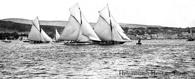 Racing yachts
Yachts race off Helensburgh in this old picture from the Lindsay Laidlaw series. Image date unknown.
