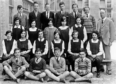 1920s Hermitage School class
A picture by Brown & Son of Helensburgh of a class at Hermitage School in the 1920s. Names would be welcomed.
