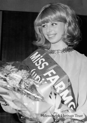 Miss Farmgirl UK
Helensburgh girl Patricia Evans, who worked in the Town Clerk's office, was chosen as Miss Farmgirl UK at the final held in London's Washington Hotel in December 1966. She also won the Miss Dunbartonshire title and was a finalist in the Miss Scotland competition.

