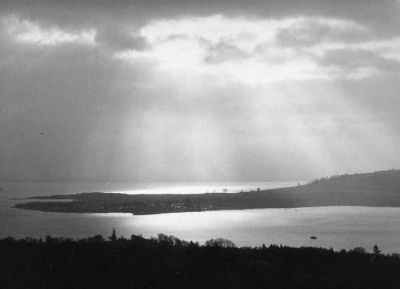 Peninsula Evening
A view of the Rosneath Peninsula taken from above Whistler's Glen at Rhu in the 1960s. Photo by Donald Fullarton.
