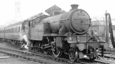 Days of steam
The 84-ton engine 67621 prepares to pull a steam train from Helensburgh Central to Glasgow. The V1 class, a Gresley design, was introduced in 1930. Image date unknown.
