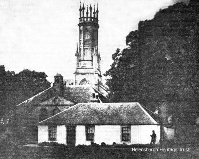 Rhu Church School
An old image of Rhu Church School on the village green. Behind it is the second Parish Church, and behind it is the church which is still in use today. Image date not known.
