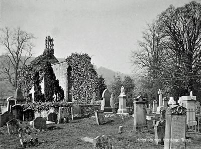 Rosneath Churchyard
An 1894 image of the graveyard at Rosneath, supplied by Donald John Chisholm.
