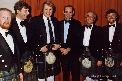 20 years of Helensburgh rugby
The top table party at a dinner held at Helensburgh Rugby Club at Ardencaple on November 19 1983 to mark 20 years of the town's rugby team. From left are founder captain Fergus Howat, past secretary Douglas Dow, guest of honour Gordon Brown of West of Scotland, Scotland and the British Lions and known as 'Broon frae Troon', founder secretary Donald Fullarton, Helensburgh Cricket and Rugby Club past president Fraser Nicol, and past captain the Rev Russell Davidson.
