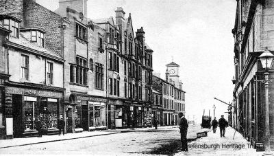 Sinclair Street
A 1908 image of Sinclair Street looking south from Princes Street towards Clyde Street. 
