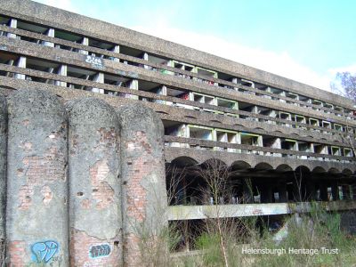 2009 St Peter's
The exterior of the derelict St Peter's Seminary at Cardross â€” now the centre of a restoration project â€” pictured in 2009 by Stewart Noble.
