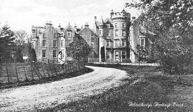 Tarbet Hotel
Erected about 1810, the Tarbet Hotel on Loch Lomondside was built in true Scottish baronial style with fine features both inside and out, and has been a mecca for visitors ever since. Image date unknown.

