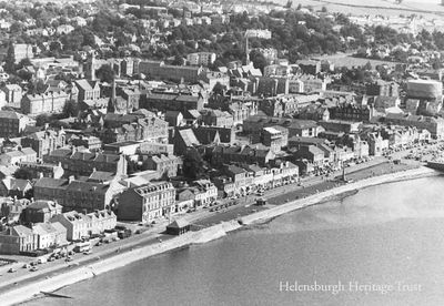 Town centre seafront
An aerial view of the town centre and seafront from west of William Street to the pierhead, taken by Craig M.Jeffrey circa 1970.
