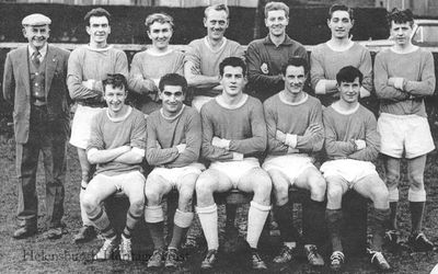West End United 1965
Helensburgh's West End United football team which took part in the Gareloch League, which also included teams from the Faslane base, Arrochar, Garelochhead, Rosneath and Kilcreggan. The club was run by secretary Jimmy Shields for ten years, and after his death the team folded. In January 1965 picture by well known burgh photographer Bill Benzie are (back) Mr Shields, W.Ross, J.Moffat, A.Dennett (capt), T.Griffiths, J.Smith, J.Cameron, (front) K.Johansson, j.Healey, J.Mackay, J.Scullion, B.Johnston.
