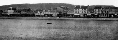 View from pier
A view of West Clyde Street from Helensburgh pier. Image date unknown.
