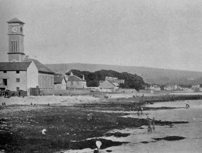 Old Granary
In this image circa 1890 is the Old Parish Church with the old Granary in front. Where the children are playing is now a car park.
