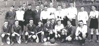 Unknown Football Team
The venue might be Ardenconnel Park, Rhu, but neither the team nor the date are known.
