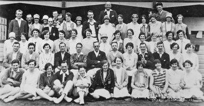 Craighelen Tennis Club 1928
Craighelen Tennis Club members pictured outside the clubhouse in 1928.
