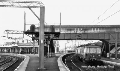 Craigendoran Station
A Helensburgh to Airdrie train at Craigendoran Station on April 7 1963.

