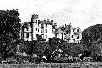Ardencaple Castle
A 1915 view of Ardencaple Castle, the ancient seat of the Clan MacAulay. All but one tower of the building was demolished in 1957, and a naval housing estate was built on the site.
