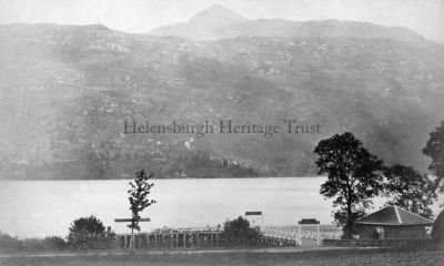 Ben Lomond
An 1880s photograph of the Ben taken from the grounds of Tarbet Hotel.
