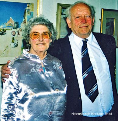Trust founder
Betty Humphrey, whose hard work and persistence led to the foundation of Helensburgh Heritage Trust in 1996, is pictured with her late husband John. She later moved to Rochford in Essex. The Trust was officially founded at a public meeting in the Court Hall of the Municipal Buildings February 29 1996. Mrs Humphrey, a teacher, campaigned for it for several years, Photo by Kenneth Crawford.
