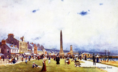 Seafront view
A Tuck & Sons Oilette view of Helensburgh seafront in the early 1900s, painted by D.Small.
