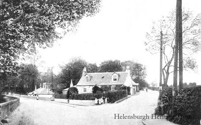 Cardross
The north end of Cardross village. Image date unknown.
