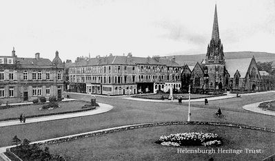 Colquhoun Square
An uncluttered Colquhoun Square is pictured in 1954.
