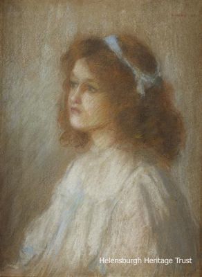 Portrait mystery
Sir James Guthrie (1859-1930), who lived much of his life at Rhu and Helensburgh and was the leader of the now famous Glasgow Boys, painted this portrait of a young girl. Art collector Jim Smith from Blantyre owns the 24 x 18s ins charcoal and crayon drawing, and would love to know who the young lady subject was.

