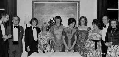 1970s tennis winners
Trophy winners at Helensburgh Lawn Tennis Club are seen in this image, circa 1975. From left: Donald Fullarton, Alex Hamilton, Alistair Hope, Marie Dixon, Gill Thomson, Jean Dron, Sue Forster, Lesley Cocks, Duncan Robson, Muriel Borland.
