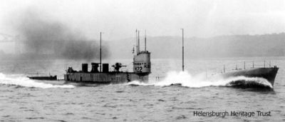 K22
The submarine K22 was originally the K13 which sank in the Gareloch on January 19 1917 during sea trials when an intake failed to close whilst diving and her engine room flooded. She was eventually salvaged and recommissioned as K22 in March 1917. Image date unknown.
