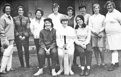 Lady cricketers
Helensburgh ladies cricket team in August 1968.

