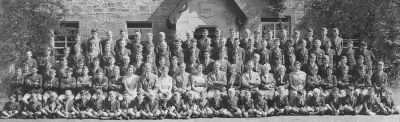 Larchfield School 1956
Headmaster Stephen Hutchinson with the staff and pupils of the Colquhoun Street school in the summer of 1956.
