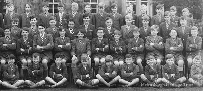Larchfield School 1958
The third part of a whole school picture taken in front of the Colquhoun Street building in 1958. Image supplied by Phil Plumbe, a former Clyde Street School and Larchfield pupil now living in Melbourne, Australia.
