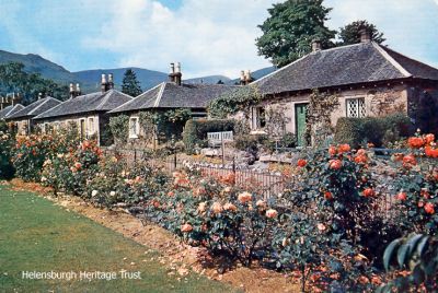 Picturesque cottages in Luss main street. Image c.1965.
Keywords: Luss cottages