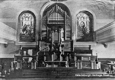 Old Parish Church interior
The interior of Helensburgh's Old Parish Church, which stood on the seafront and later became a Church of Scotland centre for servicemen and women. Now only the tower is standing, and contains the tourist information office. Image supplied by the Rev David Clark.
