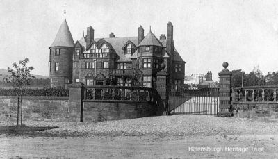 Redtower
An early image of Redtower, 4 Douglas Drive West, Helensburgh, a red sandstone chateau-like mansion built in 1898 by distinguished local architect William Leiper for grocer James Allan. At the end of the 20th century it was bought by the Roman Catholic Diocese of Glasgow and used as a drug rehabilitation centre, but it has since reverted to private use and the name has been changed to Redtowers. Image supplied by Dr Nigel Allan.
